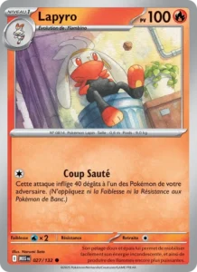 Carte Pokémon Lapyro 027/132 — Méga-Évolution