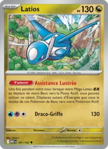 Carte Pokémon Latios 101/132 — Méga-Évolution