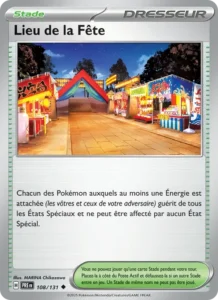 Carte Pokémon Lieu de la Fête 108/131 — Évolutions Prismatiques