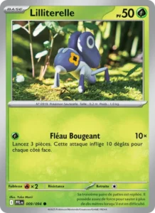 Carte Pokémon Lilliterelle 009/094 — Flammes Fantasmagoriques