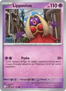 Carte Pokémon Lippoutou 057/132 — Méga-Évolution