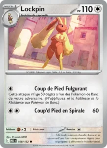 Carte Pokémon Lockpin 108/132 — Méga-Évolution