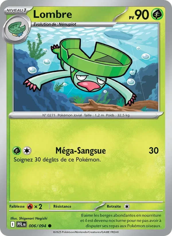 Carte Pokémon Lombre 006/094 — Flammes Fantasmagoriques