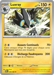 Carte Pokémon Luxray 028/124 — Équilibre Parfait