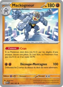 Carte Pokémon Mackogneur 068/165 — 151
