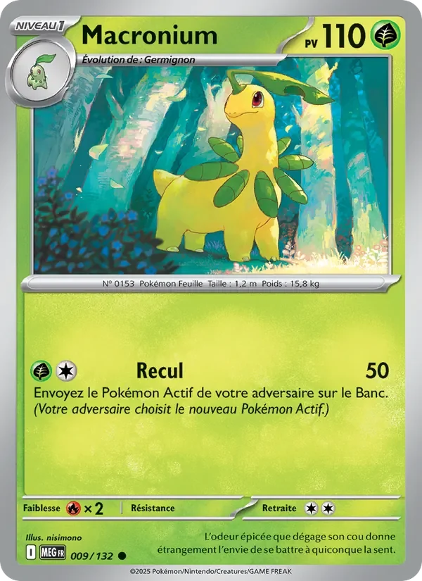Carte Pokémon Macronium 009/132 — Méga-Évolution