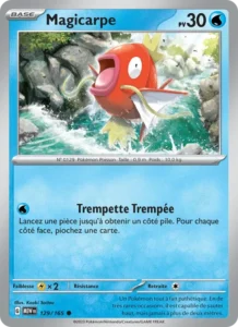 Carte Pokémon Magicarpe 129/165 — 151