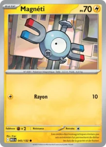 Carte Pokémon Magnéti 045/132 — Méga-Évolution