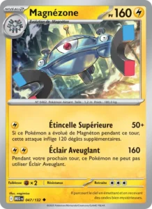 Carte Pokémon Magnézone 047/132 — Méga-Évolution