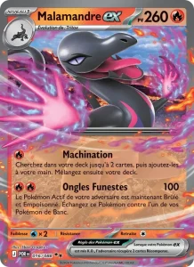 Carte Pokémon Malamandre-ex 016/124 — Équilibre Parfait