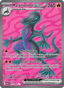 Carte Pokémon Malamandre-ex 101/124 — Équilibre Parfait