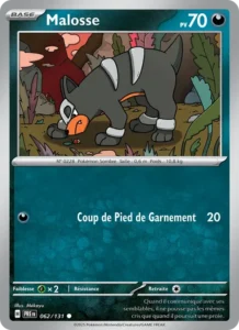 Carte Pokémon Malosse 062/131 — Évolutions Prismatiques