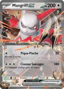 Carte Pokémon Mangriff-ex 167/295 — Héros Transcendants