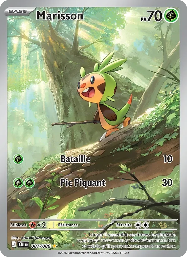 Carte Pokémon Marisson 087/122 — Chaos Ascendant