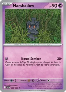 Carte Pokémon Marshadow 040/120 — Nuit Noire