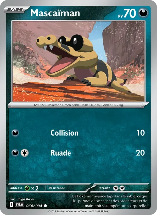 Carte Pokémon Mascaïman 064/094 — Flammes Fantasmagoriques