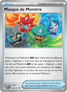 Carte Pokémon Masque de Monstre 118/131 — Évolutions Prismatiques