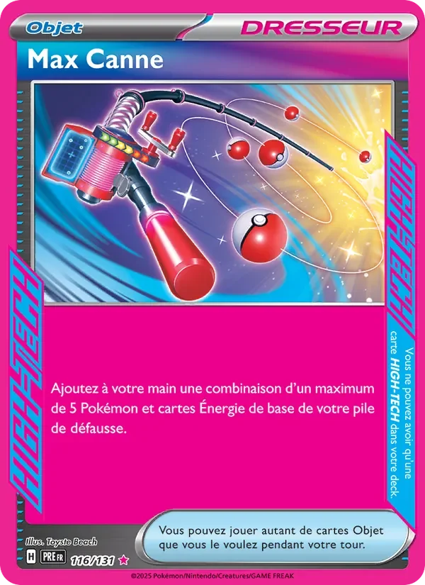 Carte Pokémon Max Canne 116/131 — Évolutions Prismatiques