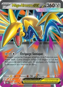 Carte Pokémon Méga-Airmure-ex 055/124 — Équilibre Parfait