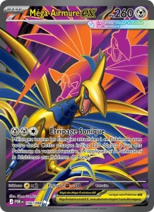 Carte Pokémon Méga-Airmure-ex 106/124 — Équilibre Parfait