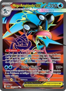 Carte Pokémon Méga-Amphinobi-ex 100/122 — Chaos Ascendant