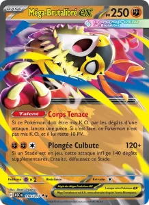 Carte Pokémon Méga-Brutalibré-ex 116/295 — Héros Transcendants