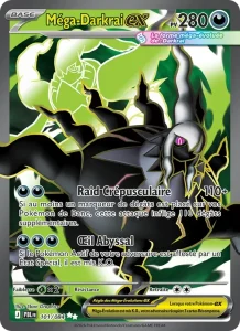 Carte Pokémon Méga-Darkrai-ex 101/120 — Nuit Noire