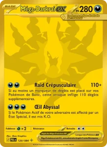 Carte Pokémon Méga-Darkrai-ex 120/120 — Nuit Noire