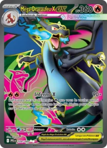 Carte Pokémon Méga-Dracaufeu X-ex 109/094 — Flammes Fantasmagoriques