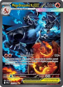 Carte Pokémon Méga-Dracaufeu X-ex 125/094 — Flammes Fantasmagoriques