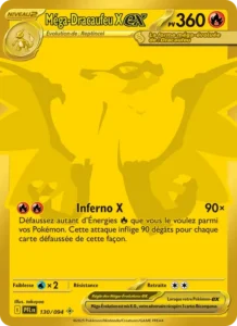 Carte Pokémon Méga-Dracaufeu X-ex 130/094 — Flammes Fantasmagoriques