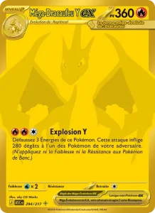Carte Pokémon Méga-Dracaufeu Y-ex 294/295 — Héros Transcendants