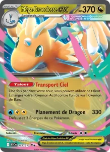 Carte Pokémon Méga-Dracolosse-ex 152/295 — Héros Transcendants