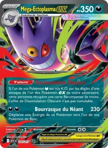 Carte Pokémon Méga-Ectoplasma-ex 125/295 — Héros Transcendants
