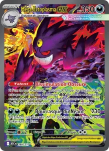 Carte Pokémon Méga-Ectoplasma-ex 284/295 — Héros Transcendants