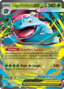 Carte Pokémon Méga-Florizarre-ex 003/132 — Méga-Évolution