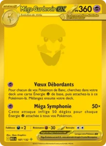Carte Pokémon Méga-Gardevoir-ex 187/132 — Méga-Évolution
