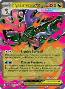 Carte Pokémon Méga-Kravarech-ex 065/122 — Chaos Ascendant