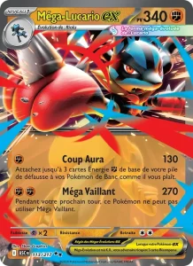 Carte Pokémon Méga-Lucario-ex 113/295 — Héros Transcendants