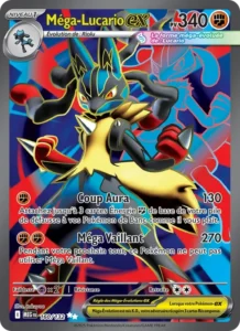 Carte Pokémon Méga-Lucario-ex 160/132 — Méga-Évolution