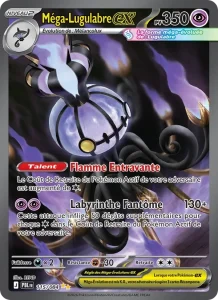Carte Pokémon Méga-Lugulabre-ex 115/120 — Nuit Noire