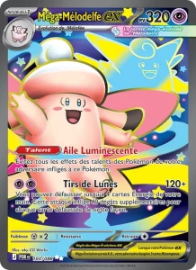 Carte Pokémon Méga-Mélodelfe-ex 103/124 — Équilibre Parfait