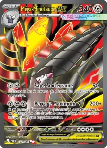 Carte Pokémon Méga-Minotaupe-ex 103/120 — Nuit Noire