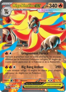 Carte Pokémon Méga-Némélios-ex 015/122 — Chaos Ascendant