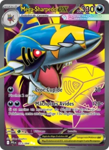 Carte Pokémon Méga-Sharpedo-ex 113/094 — Flammes Fantasmagoriques