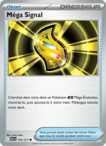 Carte Pokémon Méga Signal 193/295 — Héros Transcendants