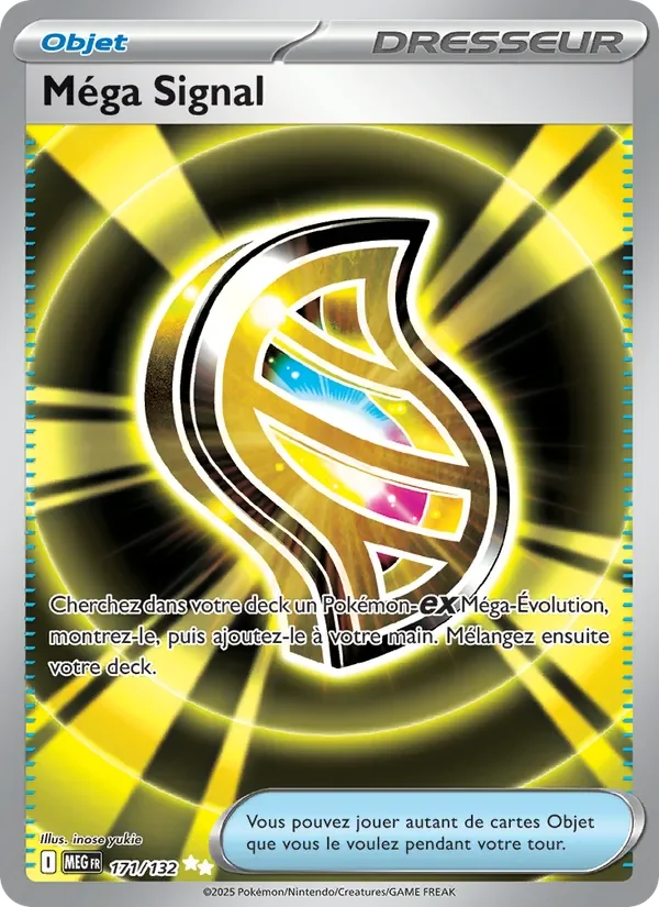 Carte Pokémon Méga Signal 171/132 — Méga-Évolution