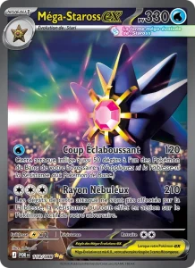 Carte Pokémon Méga-Staross-ex 118/124 — Équilibre Parfait