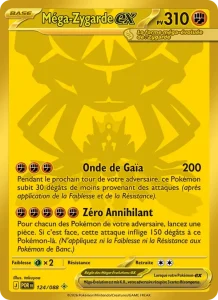 Carte Pokémon Méga-Zygarde-ex 124/124 — Équilibre Parfait