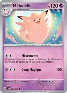 Carte Pokémon Mélodelfe 075/295 — Héros Transcendants